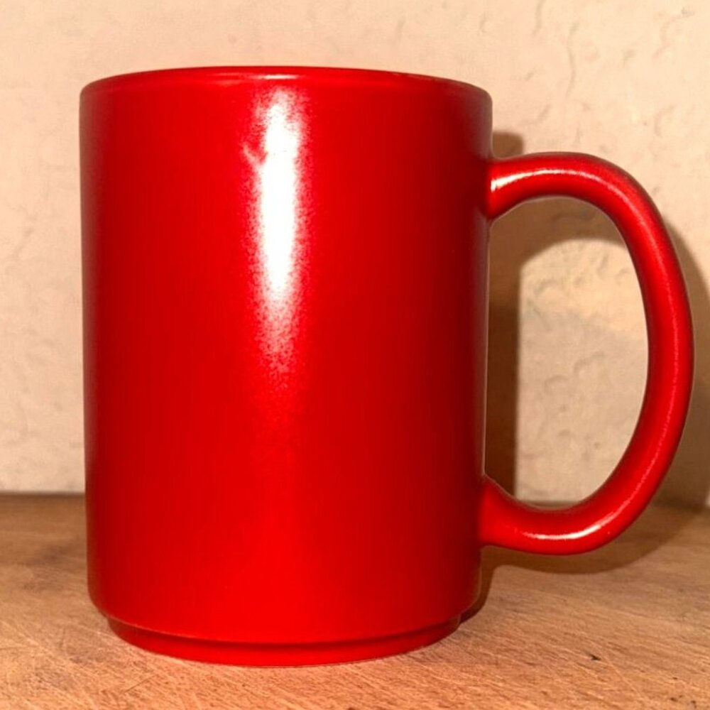 Red DesignPac Ceramic Coffee Mug  Dishwasher & Microwave Safe